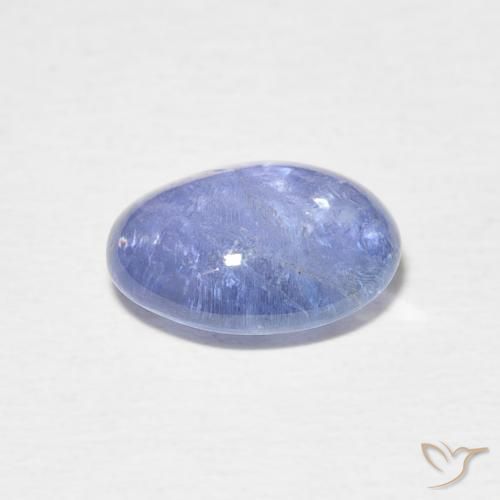 Tanzanite Bleu violacé léger naturelle ovale, 3.01 ct, Transparent