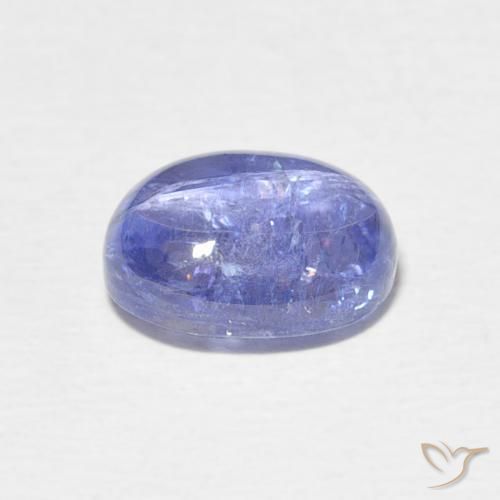 Tanzanite Bleu violet clair naturelle ovale, 2.83 ct, Transparent
