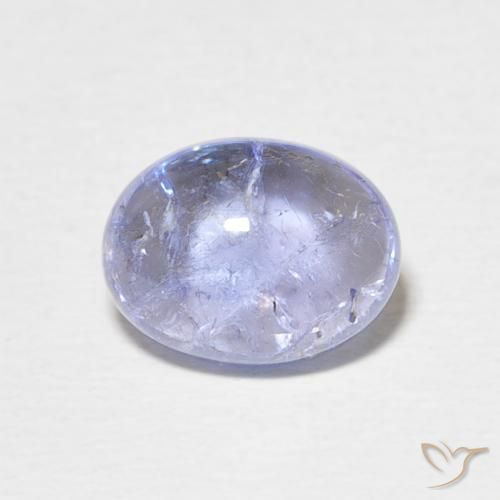 3.51ct Naturel Bleu violacé léger Tanzanite, ovale, Transparent