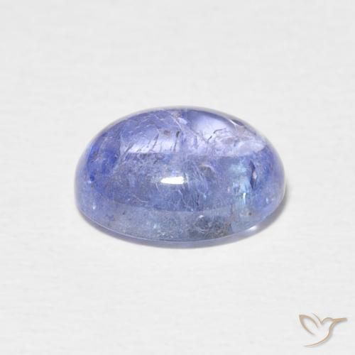 Tanzanite Bleu violacé léger naturelle ovale, 3.51 ct, Transparent