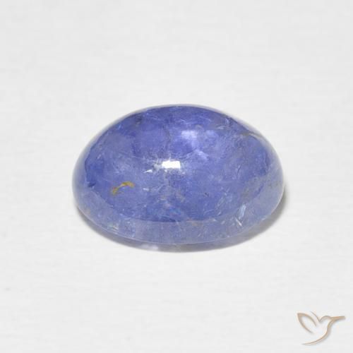 Tanzanite Violet Bleu naturelle ovale, 3.69 ct, Transparent