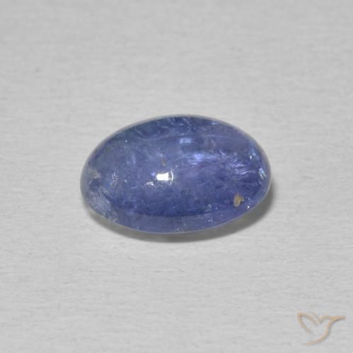Tanzanite Bleu violacé léger naturelle ovale, 3.34 ct, Transparent