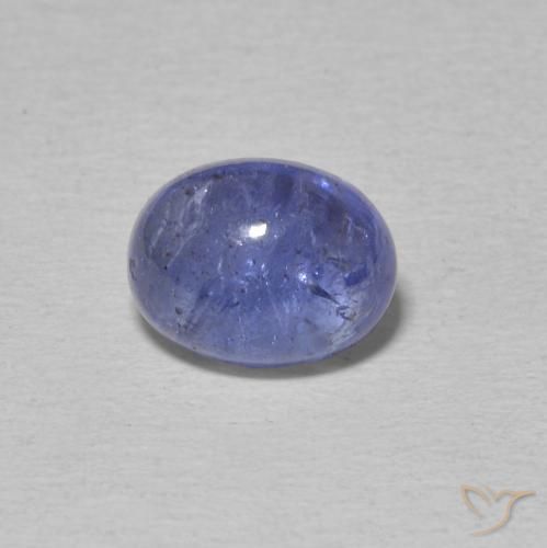 Tanzanite Bleu violet intense naturelle ovale, 2.81 ct, Transparent