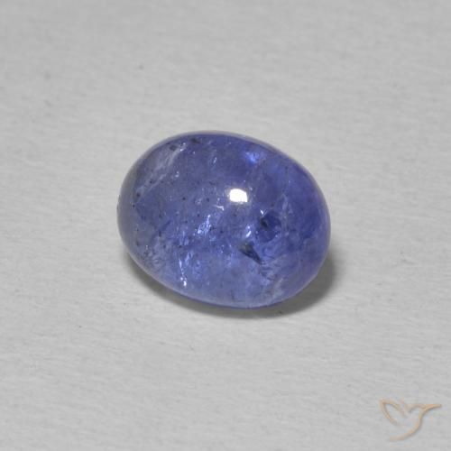 Tanzanite Bleu violet intense naturelle ovale, 2.81 ct, Transparent