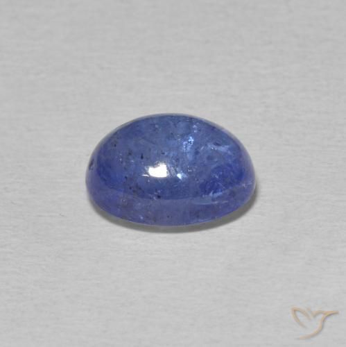 Tanzanite Bleu violet intense naturelle ovale, 2.81 ct, Transparent