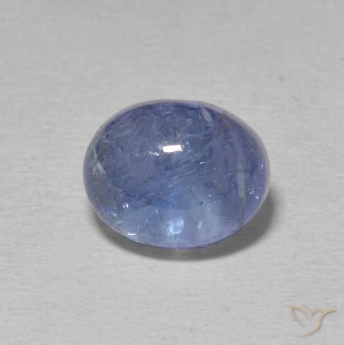 Tanzanite Bleu bébé naturelle ovale, 4.73 ct, Transparent