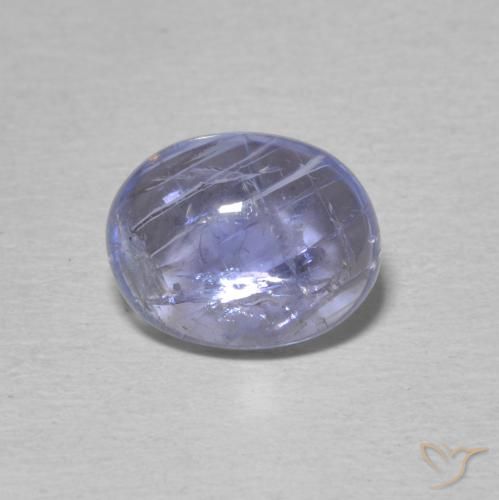 Tanzanite Bleu intense naturelle ovale, 3.25 ct, Transparent