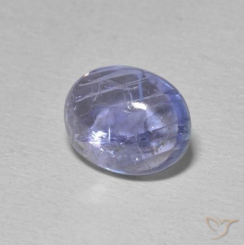 Tanzanite Bleu intense naturelle ovale, 3.25 ct, Transparent