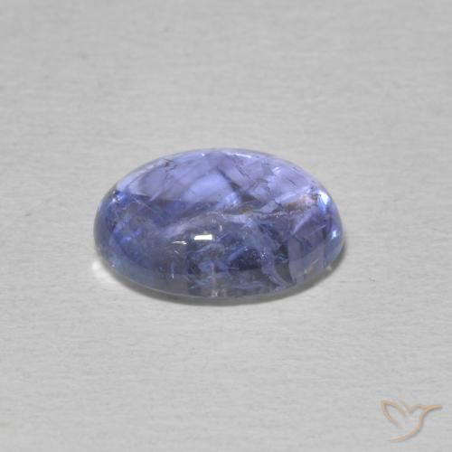 Tanzanite Bleu intense naturelle ovale, 3.25 ct, Transparent