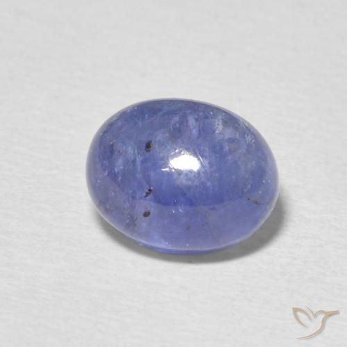 Tanzanite Bleu violet intense naturelle ovale, 3.23 ct, Translucide