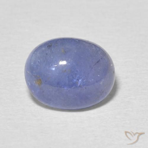 Tanzanite Bleu clair naturelle ovale, 2.55 ct, Translucide