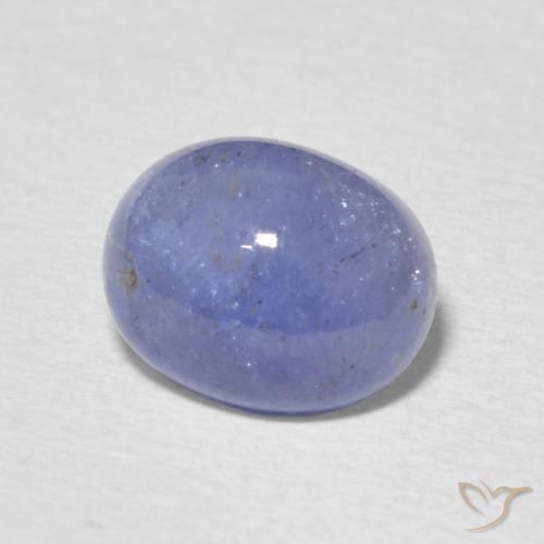 Tanzanite Bleu clair naturelle ovale, 2.55 ct, Translucide