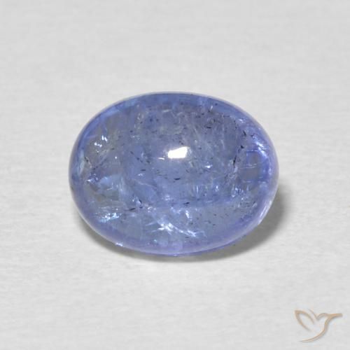 2.37ct Naturel Bleu clair Tanzanite, ovale, Transparent