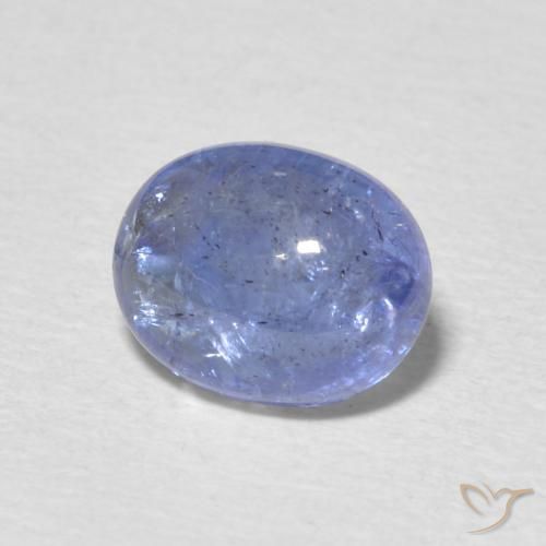 Tanzanite Bleu clair naturelle ovale, 2.37 ct, Transparent