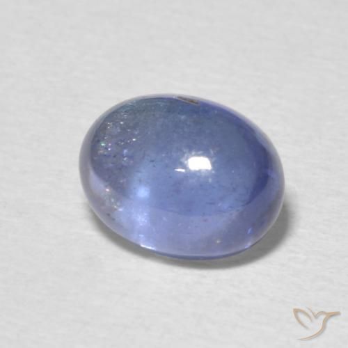 Tanzanite Bleu clair naturelle ovale, 1.93 ct, Transparent