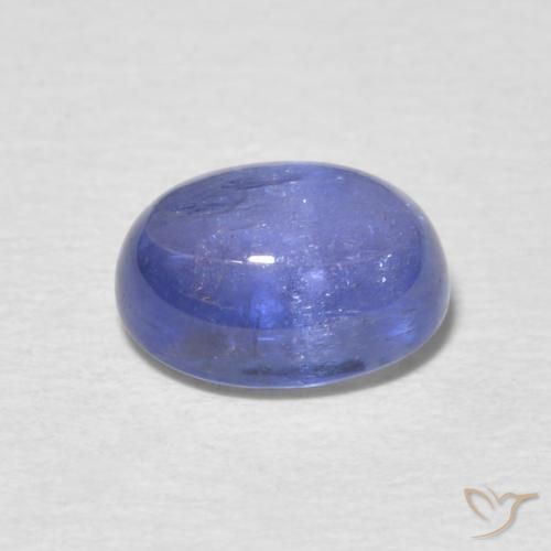 Tanzanite Bleu clair naturelle ovale, 1.93 ct, Transparent