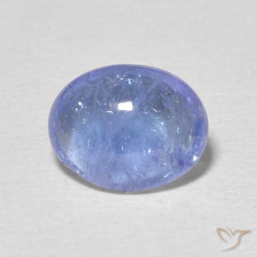 2.89ct Naturel Bleu violacé léger Tanzanite, ovale, Transparent