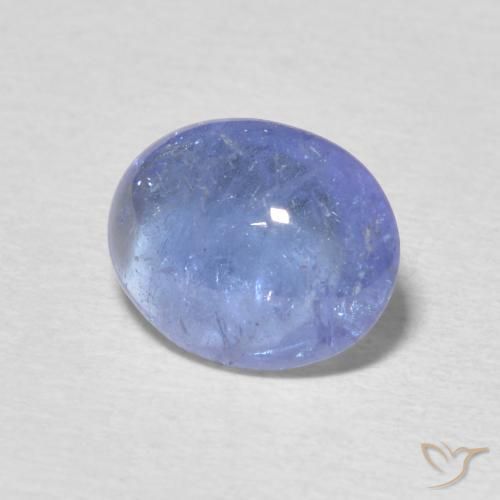 Tanzanite Bleu violacé léger naturelle ovale, 2.89 ct, Transparent