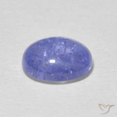Tanzanite Bleu bébé naturelle ovale, 2.46 ct, Transparent