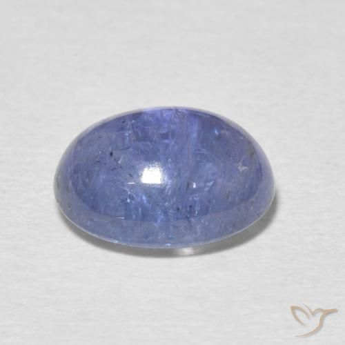 Tanzanite Bleu violet intense naturelle ovale, 3.59 ct, Transparent
