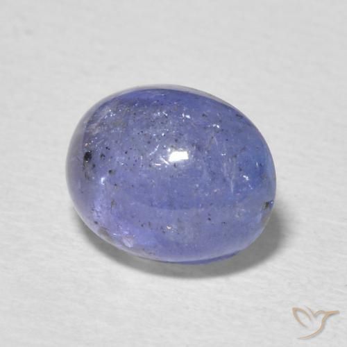 Tanzanite Bleu foncé naturelle ovale, 3.04 ct, Transparent