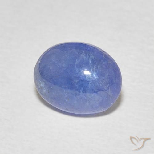 Tanzanite Bleu foncé naturelle ovale, 2.49 ct, Translucide