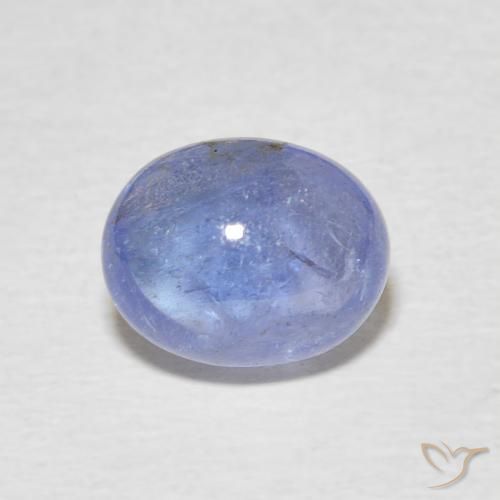 2.45ct Naturel Bleu clair Tanzanite, ovale, Transparent