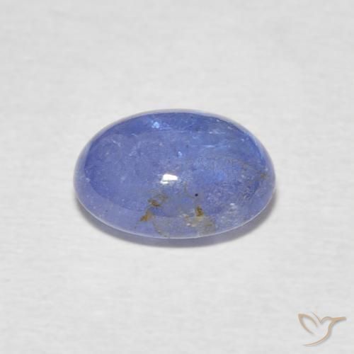 Tanzanite Bleu clair naturelle ovale, 2.45 ct, Transparent