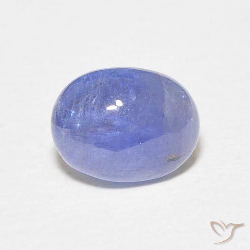 2.57ct Naturel Bleu violet intense Tanzanite, ovale, Translucide
