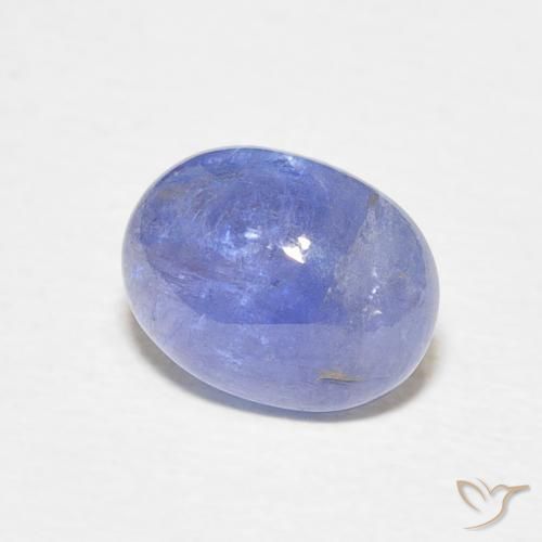 Tanzanite Bleu violet intense naturelle ovale, 2.57 ct, Translucide