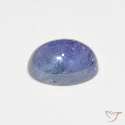 Tanzanite Bleu violet intense naturelle ovale, 1.83 ct, Translucide