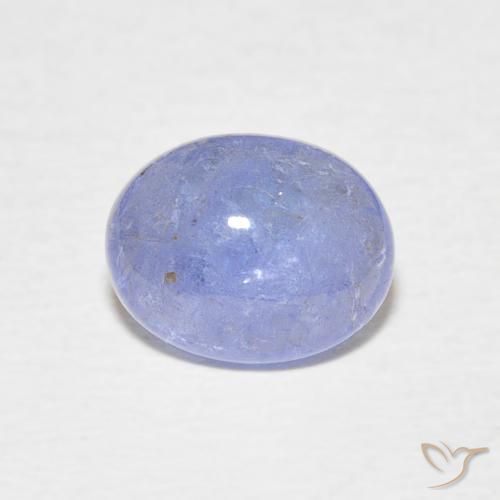 2.12ct Naturel Bleu intense Tanzanite, ovale, Transparent