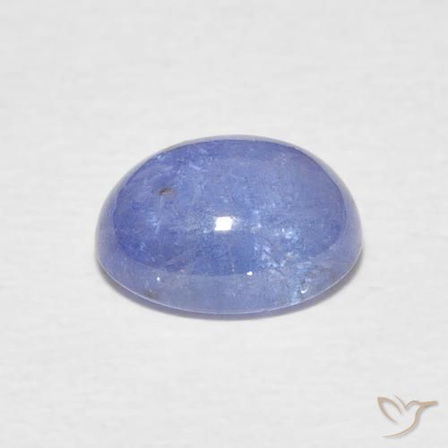 Tanzanite Bleu violet intense naturelle ovale, 2.70 ct, Transparent