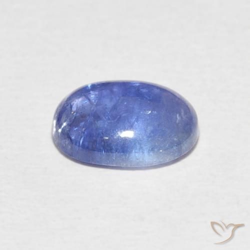 Tanzanite Bleu violet intense naturelle ovale, 2.88 ct, Transparent