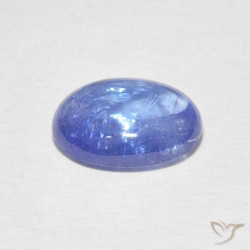 Tanzanite Bleu violet clair naturelle ovale, 2.87 ct, Transparent