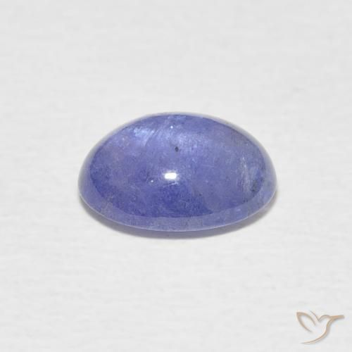 Tanzanite Bleu violet intense naturelle ovale, 2.03 ct, Transparent