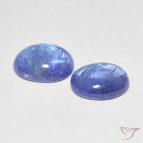 Shop natural 6.17ct Bleu violacé léger Tanzanite gems, ovale, from Tanzanie at GemSelect. In stock, global shipping!