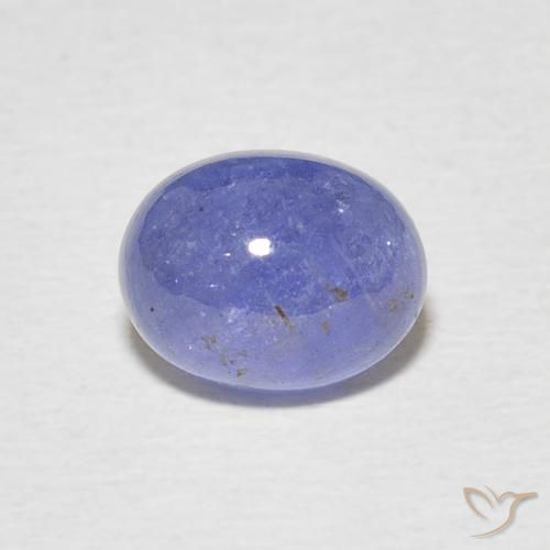3.04ct Naturel Bleu violet intense Tanzanite, ovale, Translucide