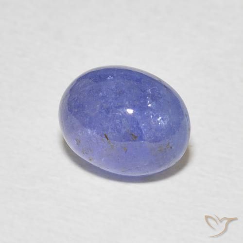 Tanzanite Bleu violet intense naturelle ovale, 3.04 ct, Translucide