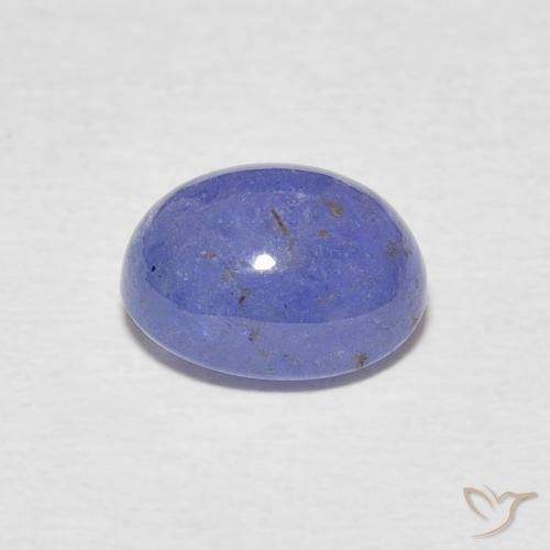 Tanzanite Bleu violet intense naturelle ovale, 3.04 ct, Translucide