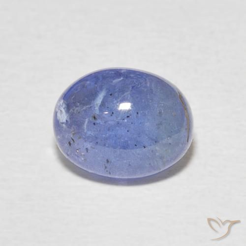 3.21ct Naturel Bleu violet intense Tanzanite, ovale, Translucide