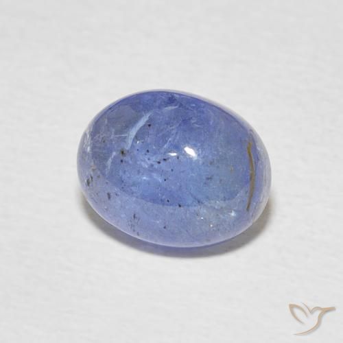 Tanzanite Bleu violet intense naturelle ovale, 3.21 ct, Translucide