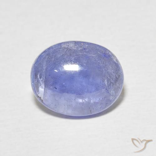 3.09ct Naturel Bleu violet intense Tanzanite, ovale, Transparent