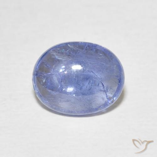 Tanzanite Bleu clair naturelle ovale, 2.72 ct, Transparent