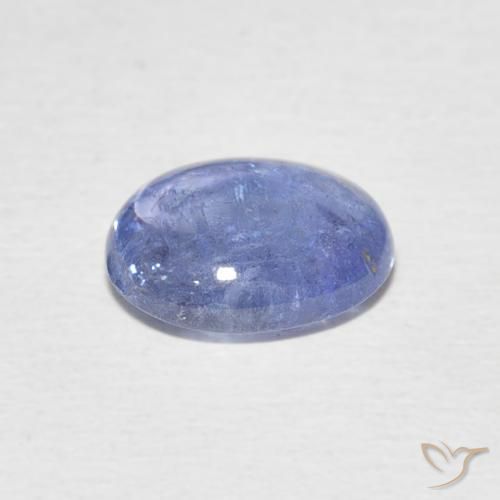 Tanzanite Bleu clair naturelle ovale, 2.72 ct, Transparent
