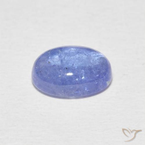Tanzanite Bleu clair naturelle ovale, 2.42 ct, Transparent