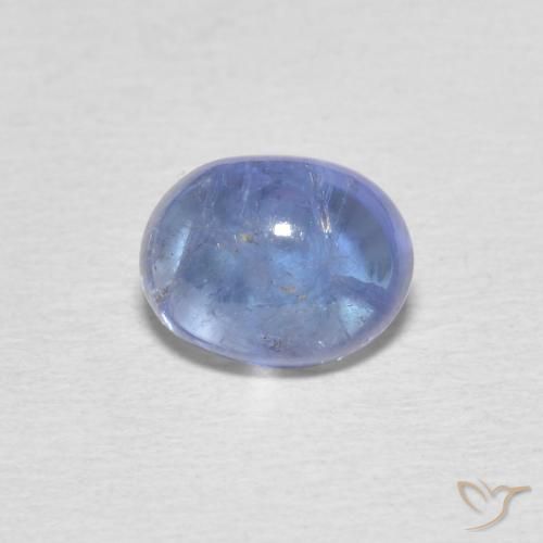 1.80ct Naturel Bleu clair Tanzanite, ovale, Transparent