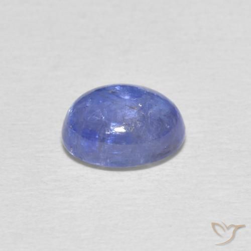 Tanzanite Bleu clair naturelle ovale, 1.80 ct, Transparent