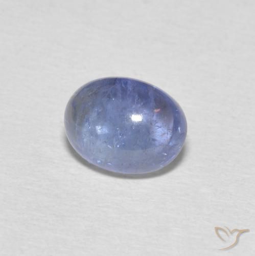 Tanzanite Bleu clair naturelle ovale, 2.71 ct, Transparent