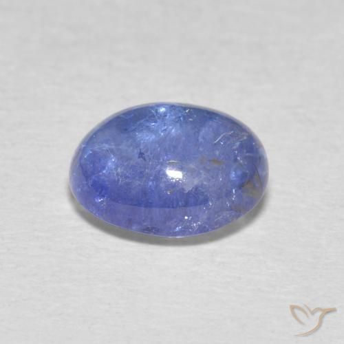 Tanzanite Bleu clair naturelle ovale, 2.86 ct, Transparent